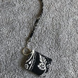 Vera Bradley lanyard and wallet